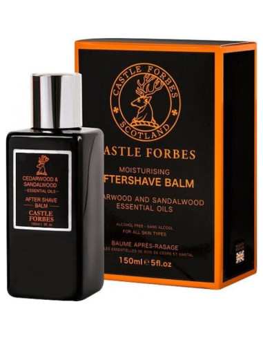 Castle Forbes Balsamo dopobarba al legno di cedro e di sandalo 150ml