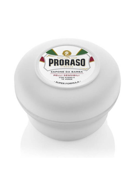 Proraso Bowl Shaving Soap Green Tea & Oatmeal Sensitive Skin 150 ml