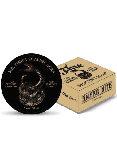Fine Accoutrements Classic Shaving Soap Snake Bite 150ml