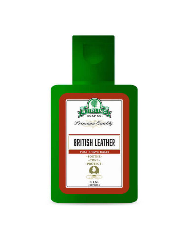 Stirling Bálsamo Aftershave British Leather 118ml