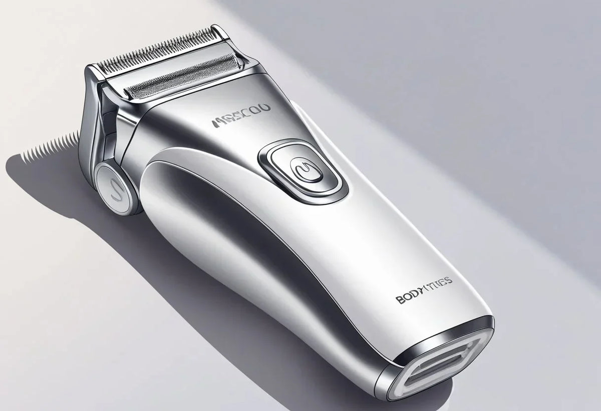Bodygroomer voor intieme delen met skin safe technology en waterdicht ontwerp voor veilig scheren