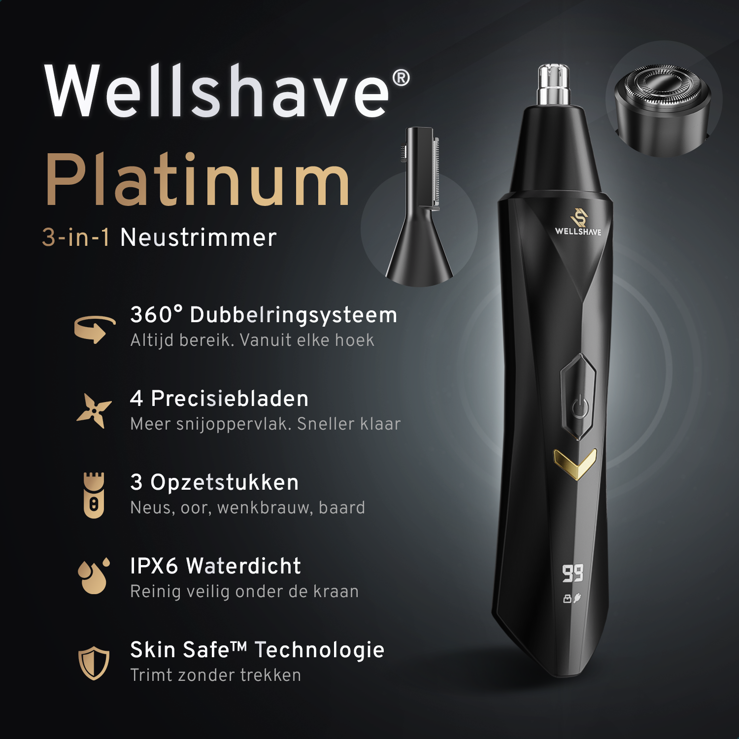 Neustrimmer 3in1 Platinum™