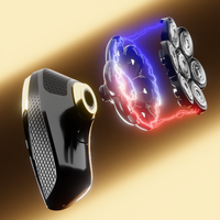 Skull Shaver Deluxe + Extra Magnetische Scheerkop