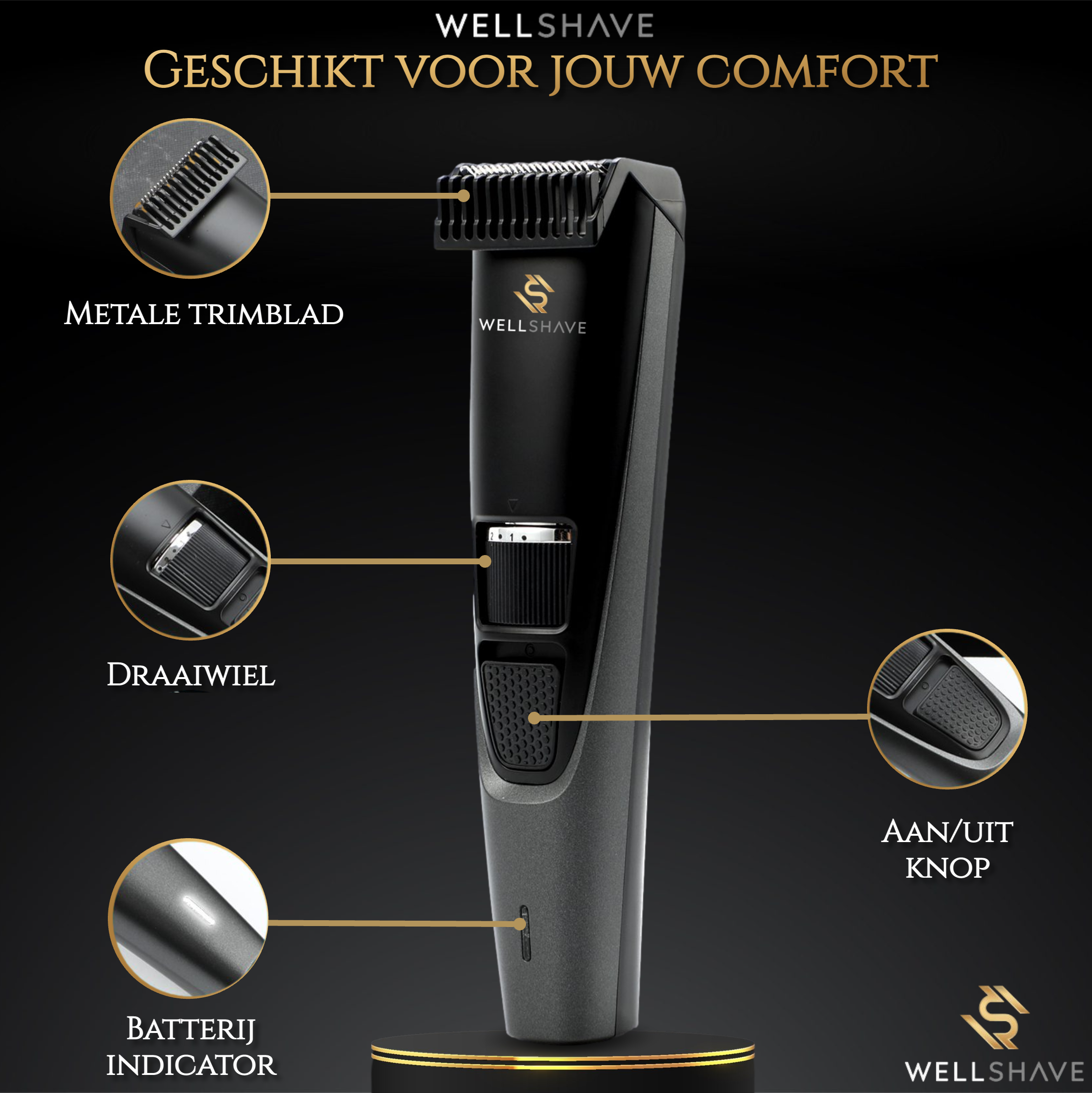 Wellshave Baardtrimmer Perfection™