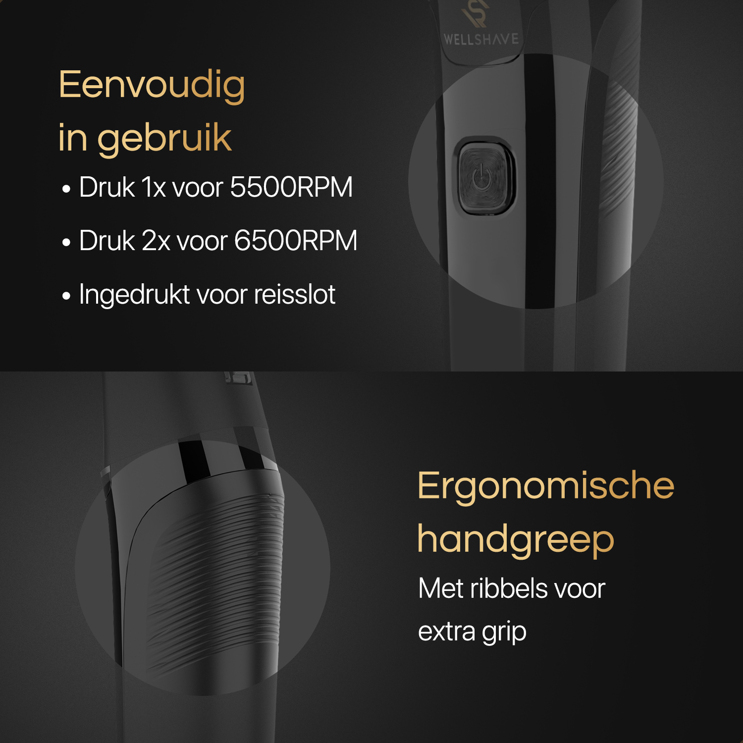 Dual Groomer™ 2-in-1