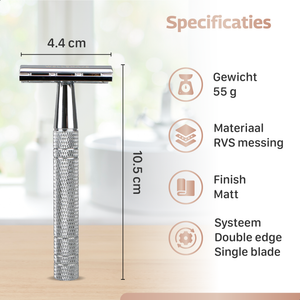 Wellshave Safety Razor Silver
