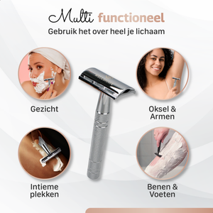 Wellshave Safety Razor Silver