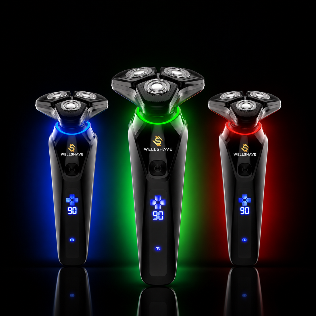Slimme Kleur-LED voor perfect scheercomfort