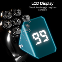 Skull Shaver Deluxe + Extra Magnetische Scheerkop